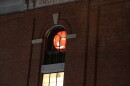 Milford's Town Hall Pumpkin during the 2023 pumpkin festival.