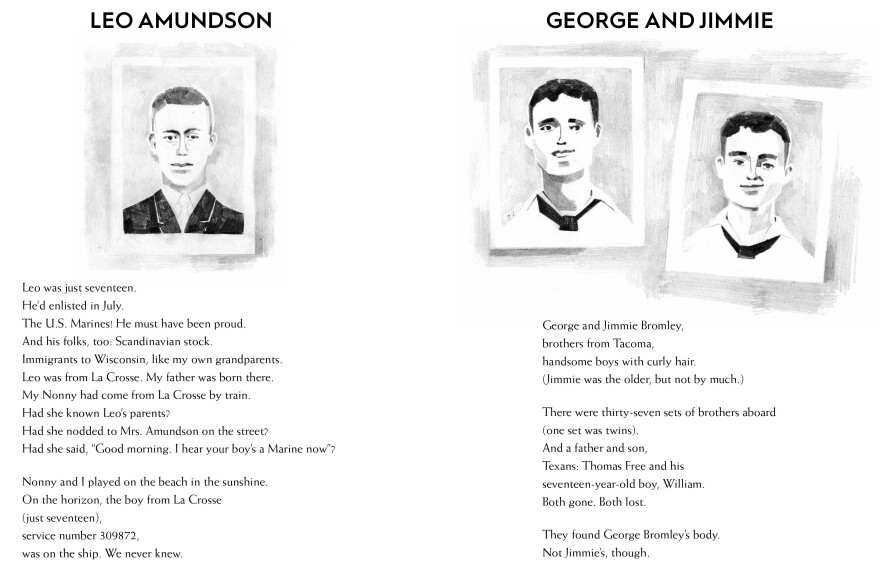 Leo Amundson, George and Jimmie