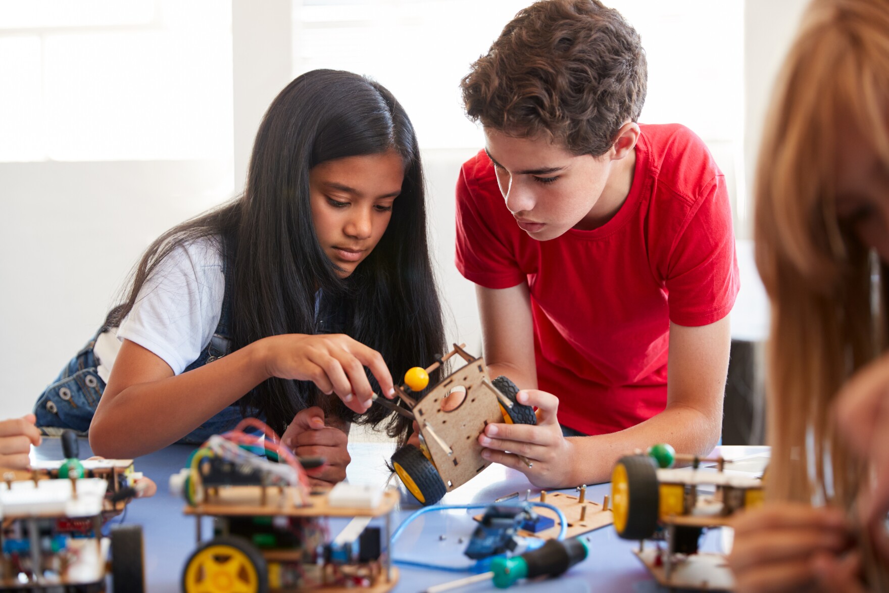 Middle School STEM, Robotics