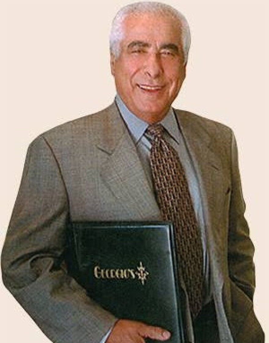 George Koikos was always eager to greet his customers and personally escort them to their tables.