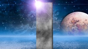 Monolith on Lifeless Planet