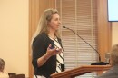  Kerrie Lonard, the child advocate, speaks to state lawmakers