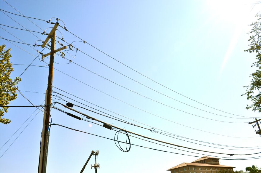 ERCOT is asking Texans to conserve electricity during today's energy emergency. Photo by Jessie Wang for KUT News.