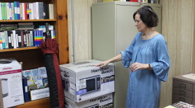 The second floor of the Duplin County senior center is off-limits to seniors, as it narrow stairs and lack of an adequate fire escape make it unsafe and inaccessible. Instead, it's used as storage space, which is limited.