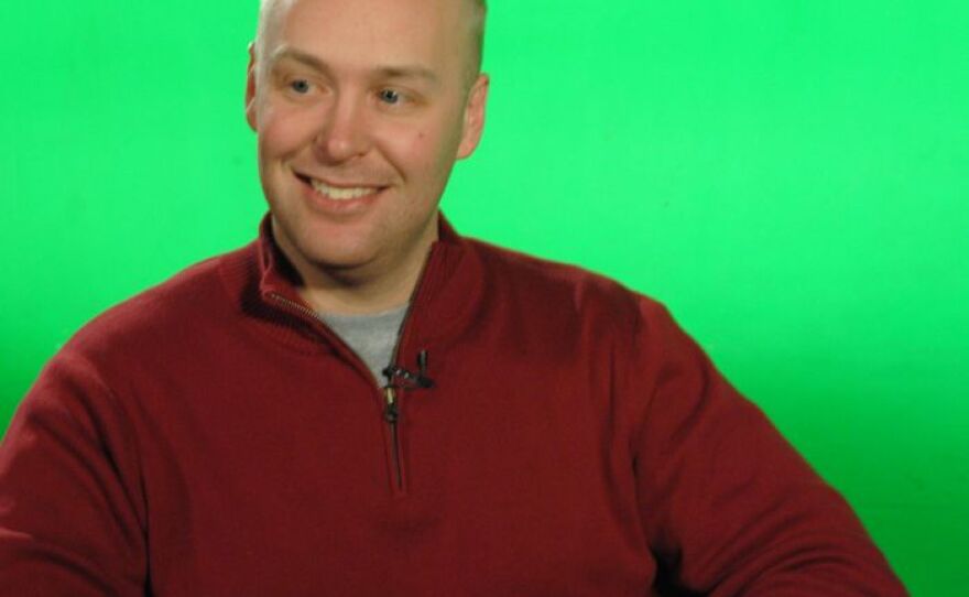 Jonathon Herst, who lost a leg in Iraq, is finishing work on a Master of Social Work degree at UK.