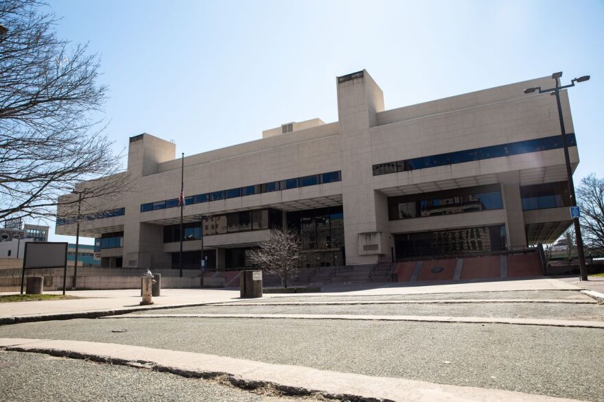 Hampden County Hall of Justice in Springfield, Massachusetts.