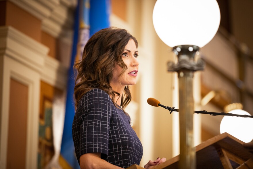 Gov. Kristi Noem.