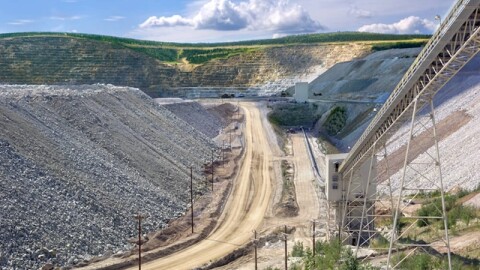 Kinross's Fort Knox mine outside of Fairbanks in seen in this undated photo. Fort Knox produced 239,508 ounces of gold in 2024, according to the Alaska Department of Labor and Workforce Development, and it is one of the state's six major mines.