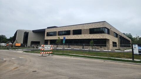 The new Reed Middle School being built in Springfield, Mo. (Photo taken May 20, 2026).