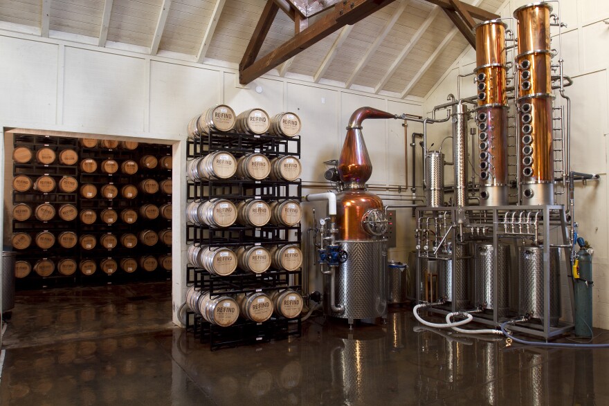 RE:FIND's distillery in Paso Robles.