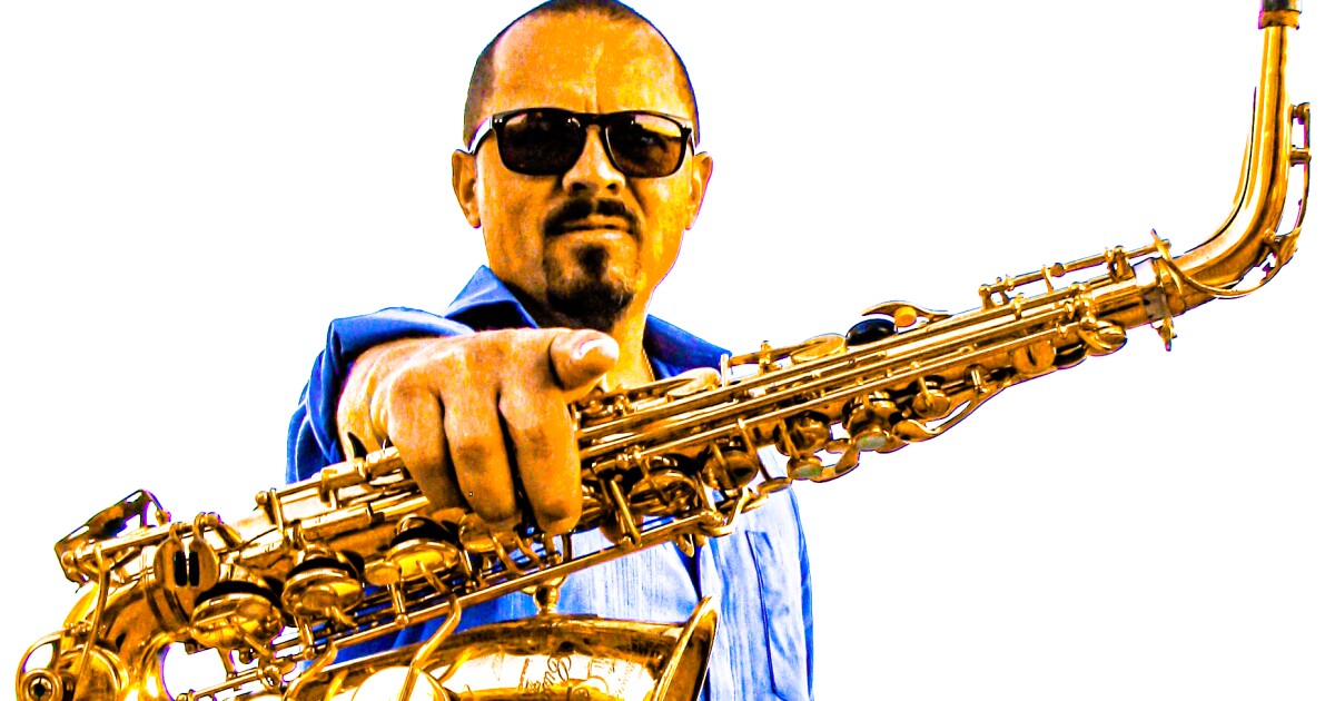 Jazz saxophonist Noah Peterson laying down the grooves in Boerne