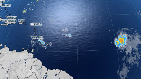 Satellite photo of Tropical Storm Dolly on 8/27/2026.