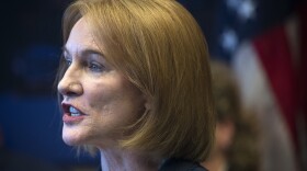 Seattle mayor Jenny Durkan speaks during a press conference on December 4, 2017, at Seattle City Hall.