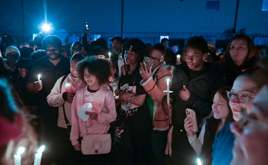 Those attending Saturday's vigil for La’Niyah 'Lala' Clark in Wilkes-Barre shared stories about the city teen, whose remains were found one week earlier nearby behind a garage off Thayer Street in Wilkes-Barre.