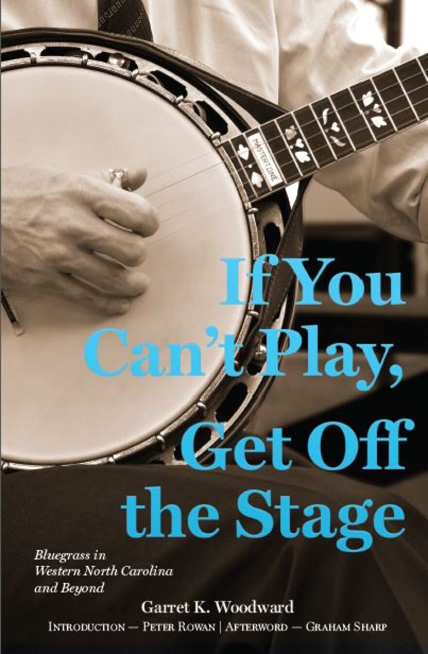 Cover of the book, 'If You Can't Play, Get Off the Stage' by Garret K. Woodward.