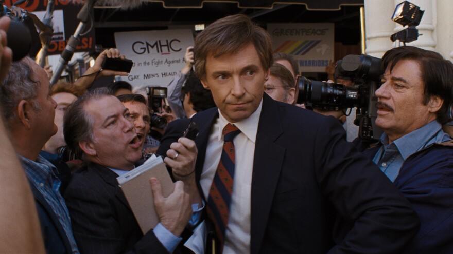 <em>The Front Runner </em>follows Gary Hart's (Hugh Jackman) failed presidential campaign.