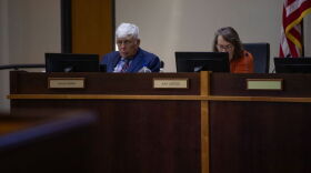 Republican board member David Perry at the July 8, 2025 meeting.