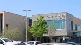 The exterior of Grand Prairie City Hall, March 25, 2026.
