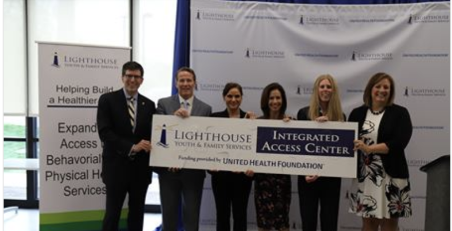 Ohio Lt. Governor Jon Husted joined the United Health Foundation and Lighthouse Youth and Family Services to gift a grant to expand behavioral and physical health services in the area.