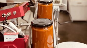 The price of glass jars to hold pasta sauce and other products has soared during the pandemic. Sauce maker Paul Guglielmo in Rochester, N.Y. has absorbed some of the increase, but he's also raised prices for consumers.