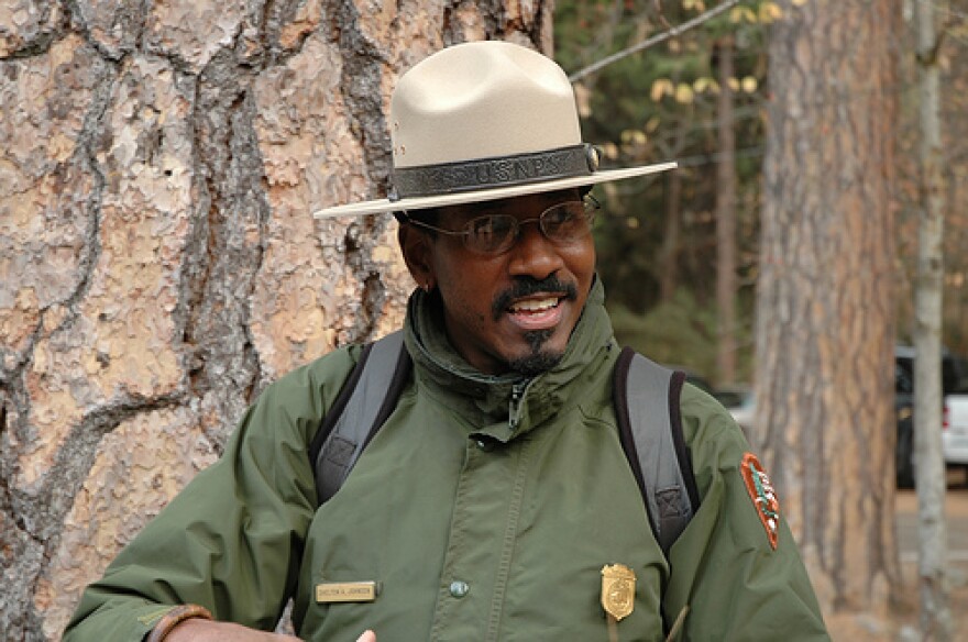 Novelist and national park ranger Shelton Johnson.