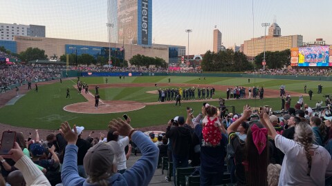 The Banana Ball World Tour baseball circus entertained many in Indianapolis this weekend.
