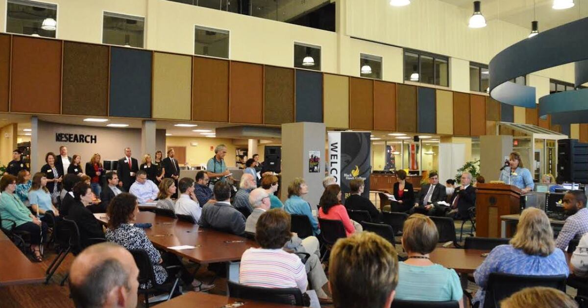New Black Hawk College Library WVIK, Quad Cities NPR