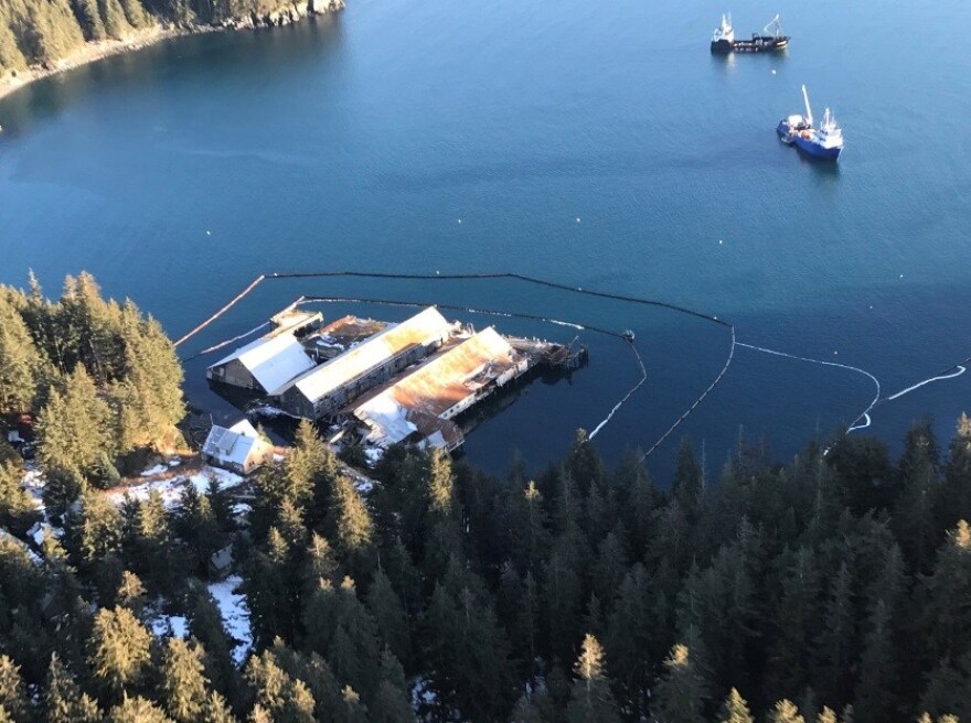 Photo of site on Shuyak Island. (Photo courtesy of Alaska Chadux)