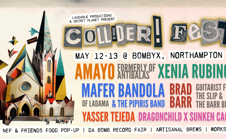 A poster for Colliderfest