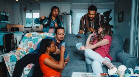A scene from the Little Theatre of Virginia Beach's production of "Stick Fly." From left to right: