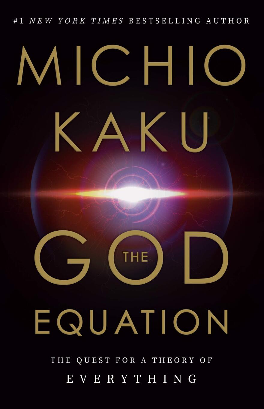 Book cover for "The God Equation" by Dr. Michio Kaku