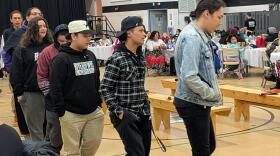 The Midwinter social at Fort Erie's Native Friendship Centre was a mix of traditional dancing, cultural teachings, food and social service outreach.