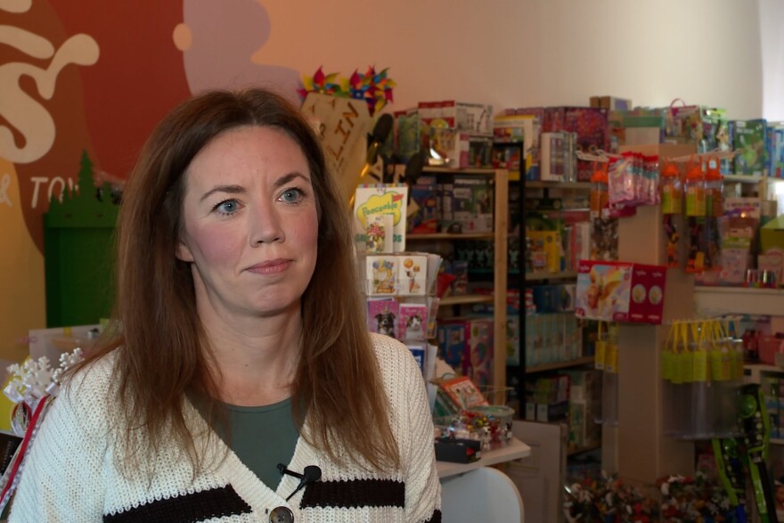 Kat Pruce, owner of Mairzy Doats toy store in Bloomington, said most toys are 10 to 20 percent more expensive this year.