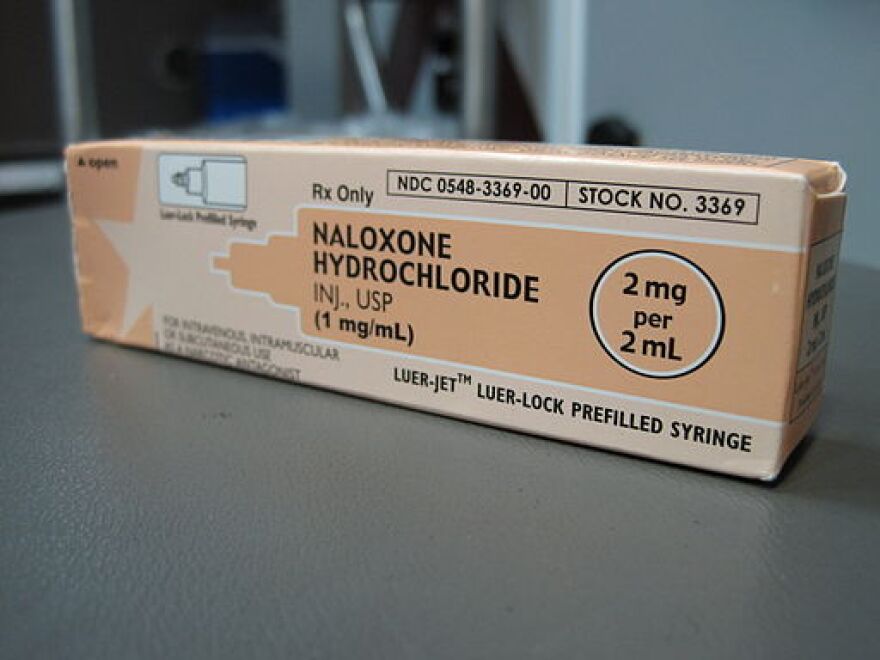 A single injection of naloxone