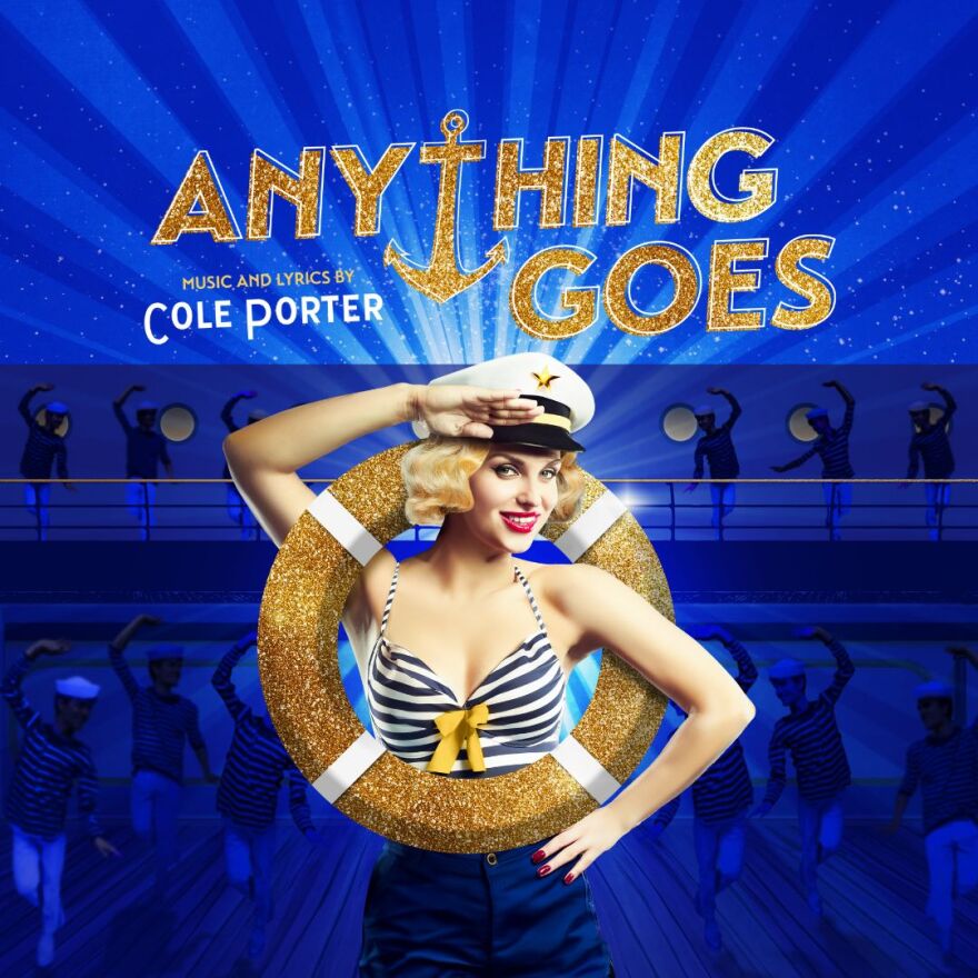 Gulfshore Playhouse's Poster for "Anything Goes"