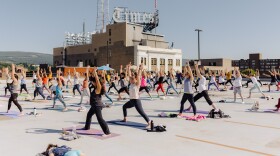 Yoga on the Roof is a a 4th of July tradition in Scranton.