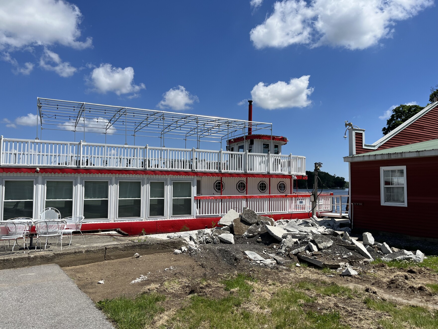 Elkhart River Queen faces eviction as boat operator, dock owner trade barbs
