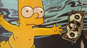 Simpsons Nevermind cover