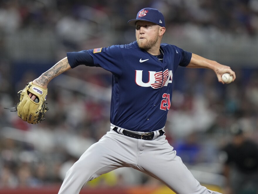 Shohei Ohtani fans his Angels teammate as Japan tops U.S. 3-2 for