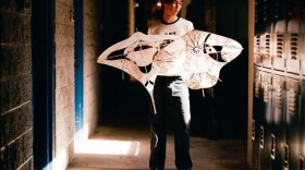 Artist Luke-Thomas Tokimasa Henderson just won a major national award for his artwork series that draws from the ancient and contemporary kite-fishing tradition practiced in Hawai‘i and across the Pacific.