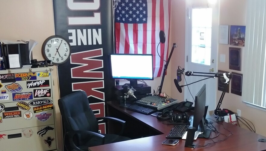 The WKRP-LPFM studio.