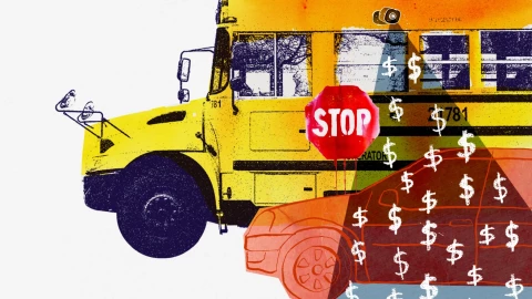 BusPatrol America, a company that has faced a number of issues across the state, provides AI-powered school bus cameras to capture and ticket drivers who do not stop for the buses.