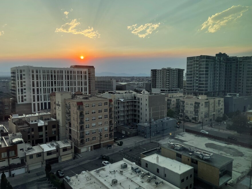 Poor air quality in Denver