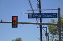 Street sign—Cesar E. Chavez Boulevard