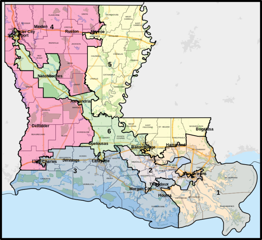 A panel of federal judges had tossed out Louisiana’s new congressional map, striking the state’s second majority-Black district [District 6] just months after it was signed into law.