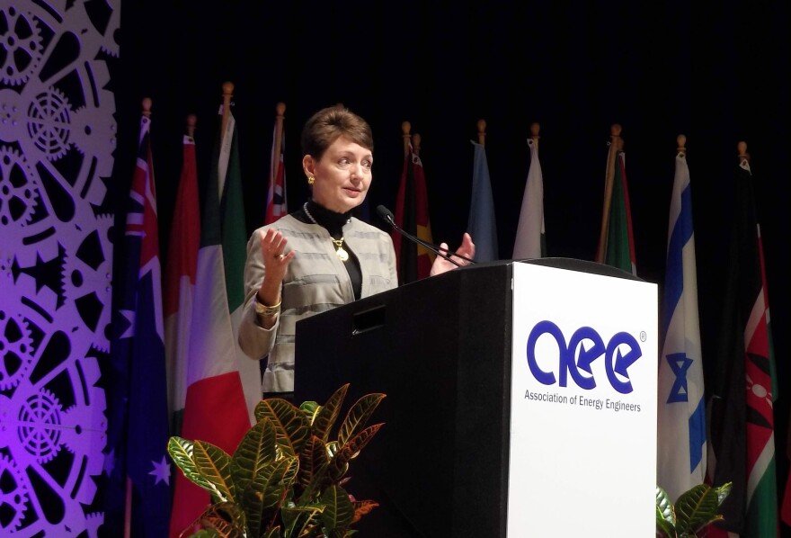 Duke Energy CEO Lynn Good. 