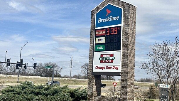 U.S. gas prices neared $4 a gallon in March following U.S. air strikes in Iran last month.