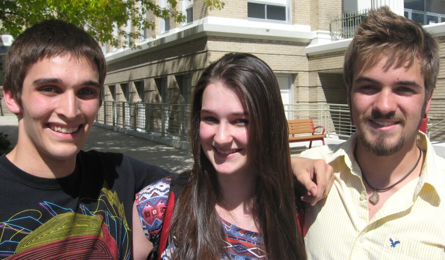 Patrick Kruger, Xandra Bonar, and Joe Lovelace took the SAT with their whole junior class at Boise High School
