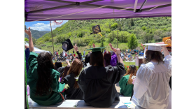 Graduation at Yampah Mountain High School