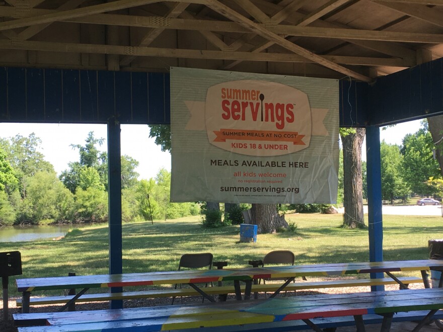 Indy Parks kicked off the Summer Servings program with an event in Riverside Park Wednesday.